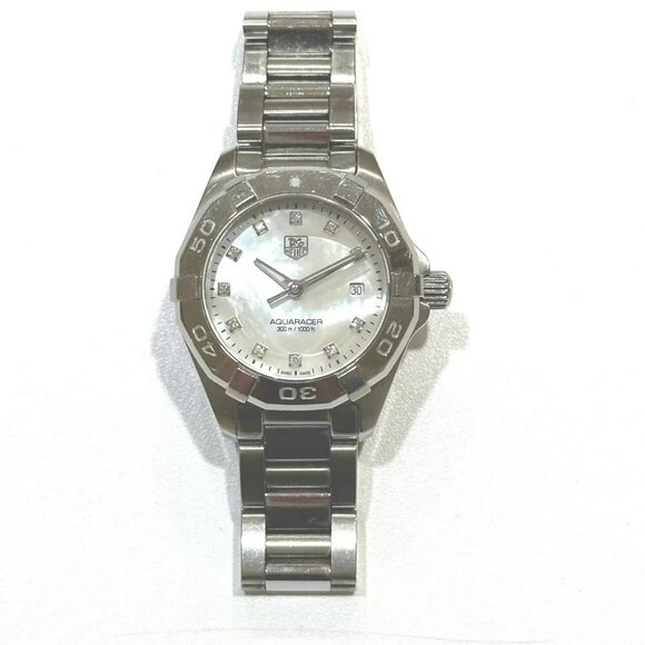 TAG HEUER WAY1413 Aquaracer 11P Diamond watch Wristwatch - Picture 1 of 13
